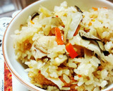 ☆鶏ごぼうと生姜炊き込みごはん作り方7写真
