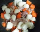 【冷凍里芋】鶏もも肉と里芋の煮物作り方4写真