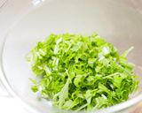 水菜の3段活用　②　刻み水菜の塩昆布あえ作り方5写真
