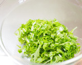 水菜の3段活用　②　刻み水菜の塩昆布あえ作り方5写真