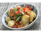 水菜とトマトの甘酢かけ唐揚げ★動画あり★作り方21写真