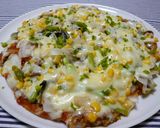 うずまきポークピザ作り方6写真