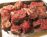 牛肩ロースゴロゴロ肉と豆の贅沢カレー☆作り方2写真