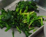 ほうれん草とトマトのかけるサラダ作り方2写真