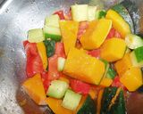 夏野菜のさっぱりサラダ作り方5写真