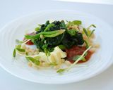 ほうれん草とトマトのかけるサラダ作り方5写真