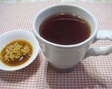 紅茶に酢しょうがでぽっかぽか～作り方1写真
