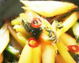 セロリのきんぴら作り方4写真