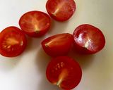 お弁当に♫ミニトマトのゴマごま和え♡作り方1写真