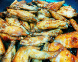 簡単☆手羽先と手羽中の甘辛焼き作り方3写真