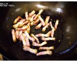 ちぢみほうれん草とパンチェッタのグラタン作り方4写真