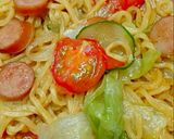 簡単！インスタントラーメンで焼きラーメン作り方29写真