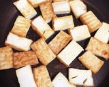ボリューム満点♡厚揚げと豚肉の生姜焼き作り方3写真