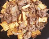ボリューム満点♡厚揚げと豚肉の生姜焼き作り方5写真