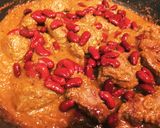 牛肩ロースゴロゴロ肉と豆の贅沢カレー☆作り方13写真