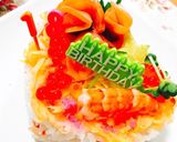 簡単♪市販のちらし寿司でケーキ作り方7写真