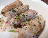 水菜の豚肉巻きさっぱりレモンソースがけ作り方7写真