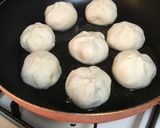 フライパンで、カリカリ豚まん作り方14写真