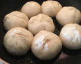 フライパンで、カリカリ豚まん作り方15写真