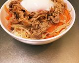 簡単とろ〜り♡温玉のせ焼き肉丼作り方6写真