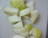 風邪の季節に、栄養満点ニンニクスープ作り方2写真