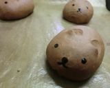 カピバラさん？バレンタインのチョコパン♡作り方6写真