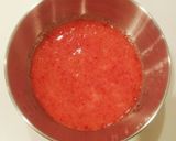 バレンタイン✾簡単♪ハートの苺ムース作り方2写真