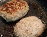 玉ねぎときのこの煮込みハンバーグソース作り方5写真