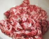 牛肉とごぼうのバルサミコ酢炒め作り方4写真