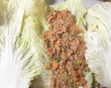 ピリ辛☆白菜とひき肉のミルフィーユ鍋作り方3写真