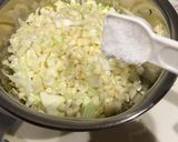 キャベツの芯のコールスローサラダ作り方3写真