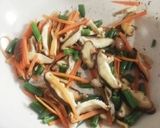 椎茸の味噌白和え♪作り方4写真