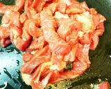 茸入り青椒牛肉作り方6写真
