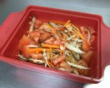 レンジで簡単☆我が家のトマトきんぴら作り方2写真