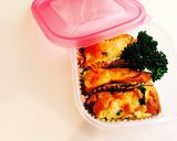糖質制限☆チキンとほうれん草のキッシュ作り方5写真