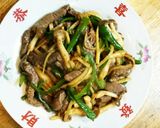 茸入り青椒牛肉作り方13写真