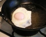 チキンとマカロニのクリーム煮半熟目玉焼き作り方6写真