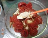 レンジで簡単♪ゴボウのトマト煮込み作り方1写真