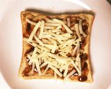 トロトロカリカリ☆たこ焼きトースト作り方5写真