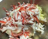 あつあつ♡かにかま豆腐♡作り方2写真
