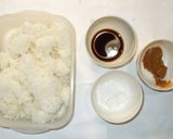 焼きおにぎり♪味噌・醤油・砂糖・残りご飯作り方1写真