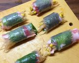 パリもちっ！ライスペーパーくるくる巻き♪作り方5写真