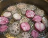 日野菜と蕪と蓮根の揚げだし作り方3写真