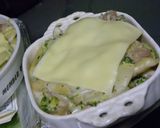 ブロッコリー塗れのマカロニグラタン♡作り方8写真