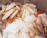 圧力鍋でモツ煮込み！簡単作り方3写真
