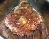 鶏と季節の野菜のオープンサンド作り方1写真