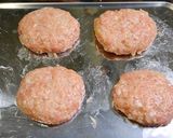 簡単！基本のハンバーグ(お弁当用)作り方1写真