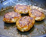 簡単！基本のハンバーグ(お弁当用)作り方4写真