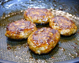 簡単！基本のハンバーグ(お弁当用)作り方4写真