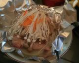 ♥鶏肉ときのこのホイル焼き♥作り方12写真